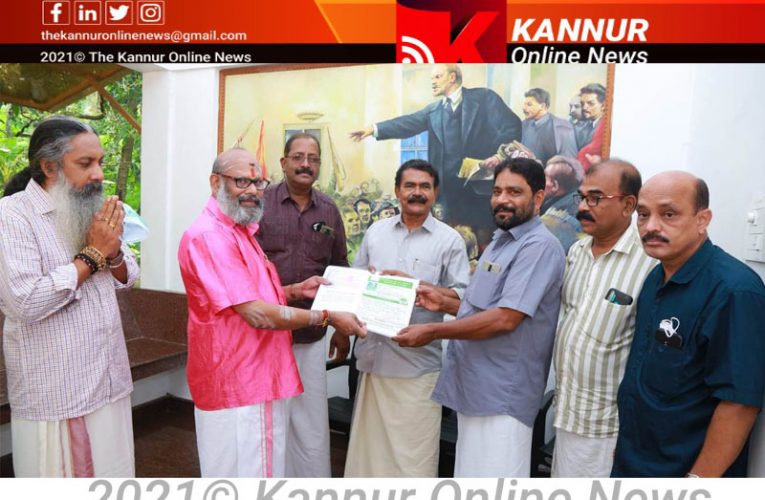 മരണശേഷം ശരീരം മാത്രമല്ല, അവയവങ്ങളും ദാനംചെയ്യാനൊരുങ്ങി കെ.സി.മണികണ്ഠന്‍ നായര്‍ മഹത്തായ മാതൃകയായി-