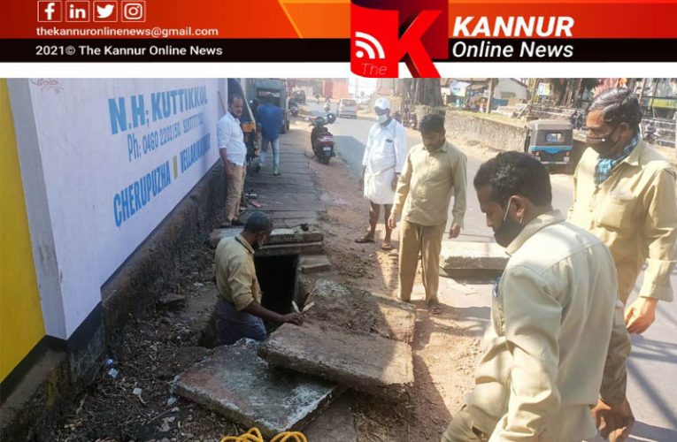 ഉല്‍സവത്തെ ബാധിക്കരുത്-നഗരസഭ ചെയര്‍പേഴ്‌സന്‍ ഇടപെട്ട് പുതിയ സ്‌ലാബ് സ്ഥാപിച്ചു-