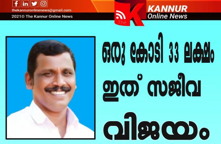 ഒരു കോടി 33 ലക്ഷം–ഇത് സജീവവിജയത്തിന്റെ ക്ലൈമാക്‌സ്-