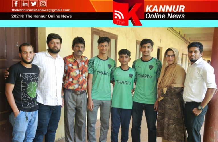 അള്ളാംകുളത്തിന്റെ ഫുട്‌ബോള്‍ താരങ്ങള്‍ക്ക് സ്‌നേഹോപഹാരം നല്‍കി