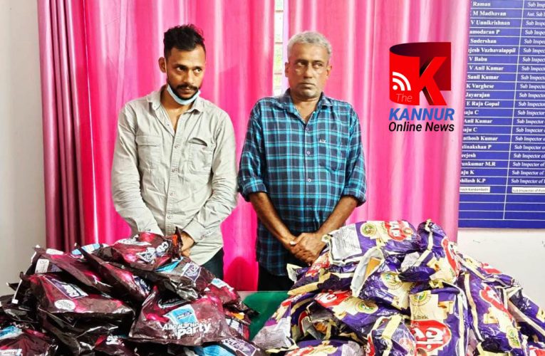 ഓട്ടോയില്‍ കടത്തിയ നിരോധിത പുകയില ഉല്‍പ്പന്നങ്ങളോടെ രണ്ടുപേര്‍ പിടിയില്‍.