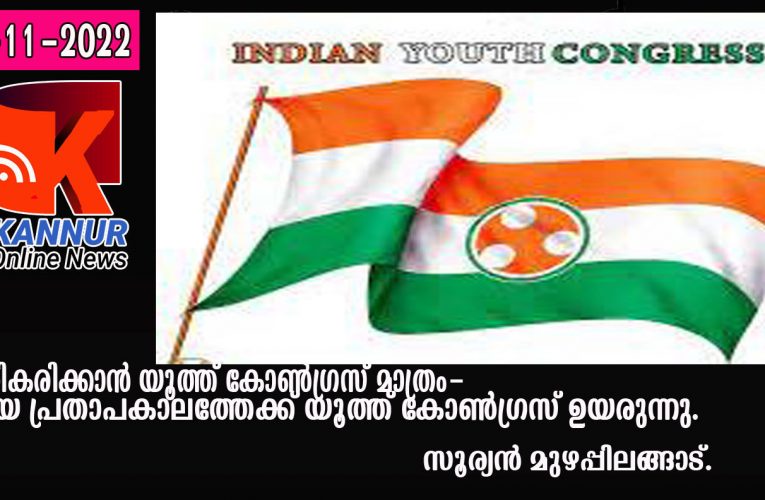 പ്രതികരിക്കാന്‍ യൂത്ത് കോണ്‍ഗ്രസ് മാത്രം-പഴയ പ്രതാപകാലത്തേക്ക് യൂത്ത് കോണ്‍ഗ്രസ് ഉയരുന്നു.