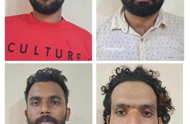വധഭീഷണിമുഴക്കിയ കേസില്‍ പ്രതികള്‍ അറസ്റ്റില്‍.