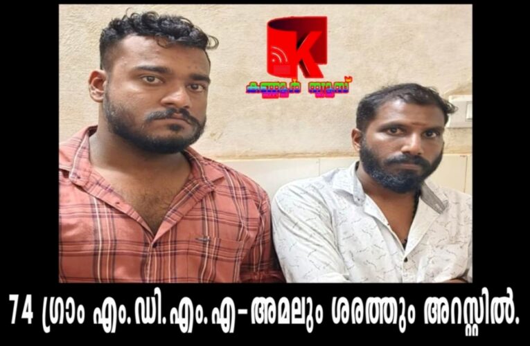 ഇരിട്ടിയില്‍ വന്‍ മയക്കുമരുന്നു വേട്ട-കാറടക്കം രണ്ടു പേര്‍ പിടിയില്‍ ..