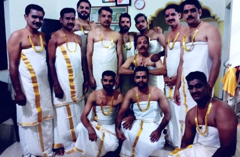 പുരുഷന്‍മാരുടെ തിരുവാതിരകളിയുമായി കോട്ടത്തുംചാലില്‍ ഓണം പൊടിപൂരം.