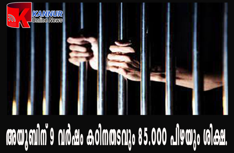 പ്രകൃതിവിരുദ്ധ പീഡനം-പച്ചക്കറികച്ചവടക്കാരന് 9 വര്‍ഷം കഠിനതടവും 85,000 പിഴയും ശിക്ഷ.