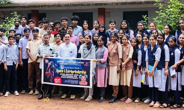ഐ.എസ്.ആര്‍.ഒ സ്‌പേസ് എന്റര്‍പ്രണര്‍ഷിപ്പ് പഠനക്ലാസുമായി പരിയാരം എന്‍.എസ്.എസ്.