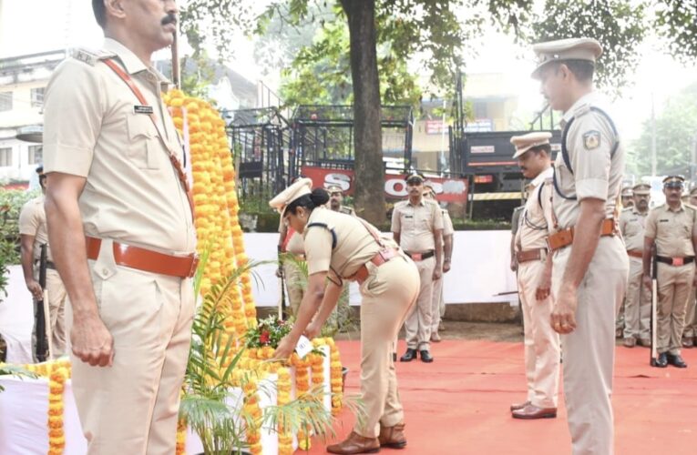 ഒക്ടോബര്‍ 21-പോലീസ് സ്മൃതി ദിനം ആചരിച്ചു.