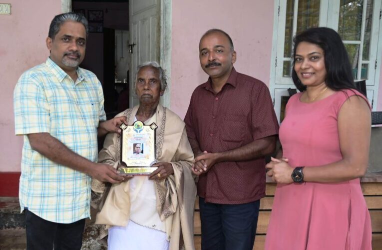 മറിയക്കുട്ടിക്ക് ശ്രേഷ്ഠകര്‍മ്മ പുരസ്‌ക്കാരം.