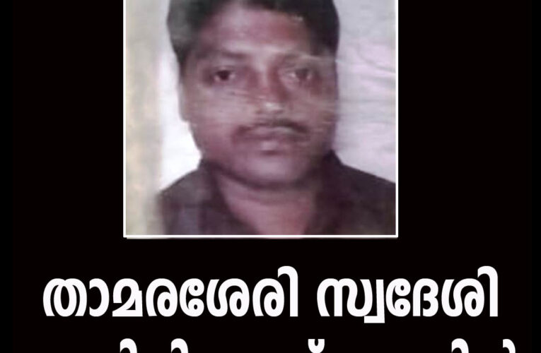 താമരശേരി സ്വദേശി പറശിനിക്കടവ് പുഴയില്‍ മരിച്ച നിലയില്‍