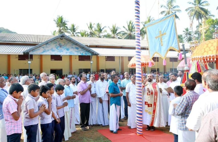 ചെമ്പേരി ലൂർദ് മാതാ ഫൊറോന പള്ളിയിൽ തിരുനാളാഘോഷങ്ങൾക്ക് തുടക്കമായി 