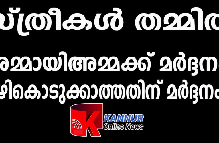 അമ്മായിഅമ്മക്ക് മര്‍ദ്ദനം- വഴികൊടുക്കാത്തതിന് മര്‍ദ്ദനം-