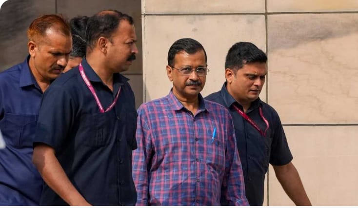 കെജരിവാള്‍ തിഹാര്‍ ജയിലില്‍ റിമാന്‍ഡില്‍, ഏപ്രില്‍ 15 വരെ റിമാന്‍ഡില്‍.