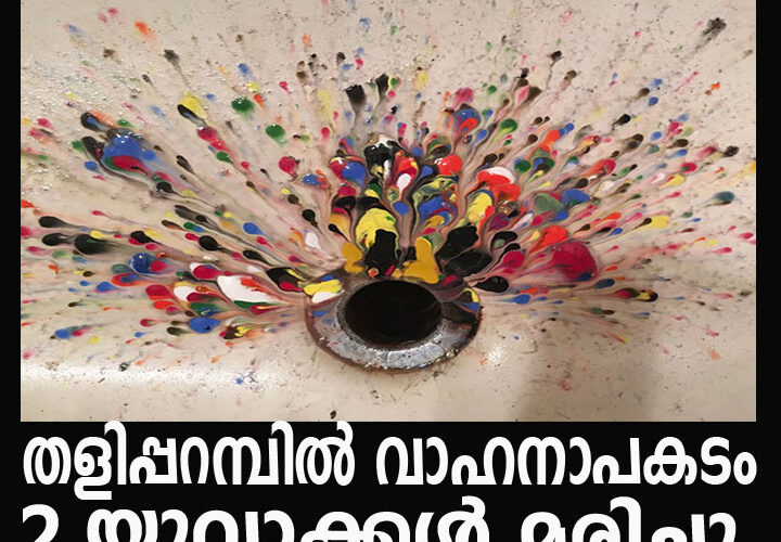 തളിപ്പറമ്പില്‍ വാഹനാപകടം 2 യുവാക്കള്‍ മരിച്ചു