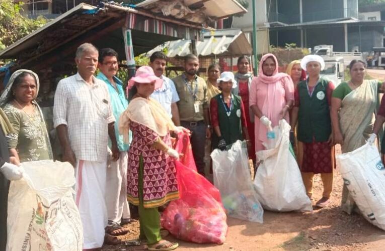 മഴക്കാലപൂര്‍വ്വ ശുചീകരണവുമായി ചപ്പാരപ്പടവ് പഞ്ചായത്ത്.