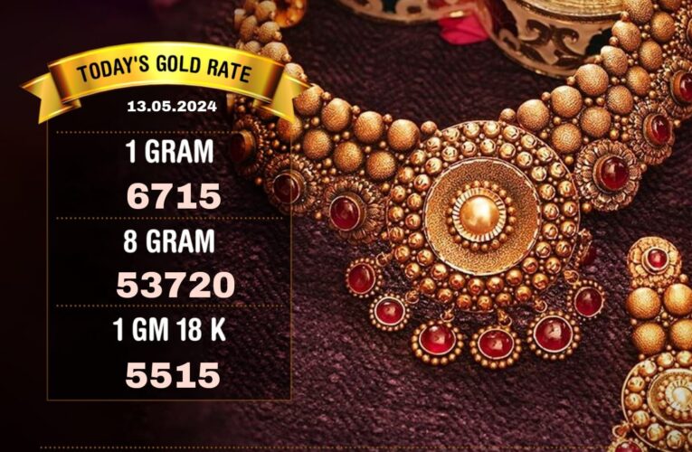 സ്വര്‍ണ്ണ വില കുറഞ്ഞു. പവന്-53,720 രൂപ.