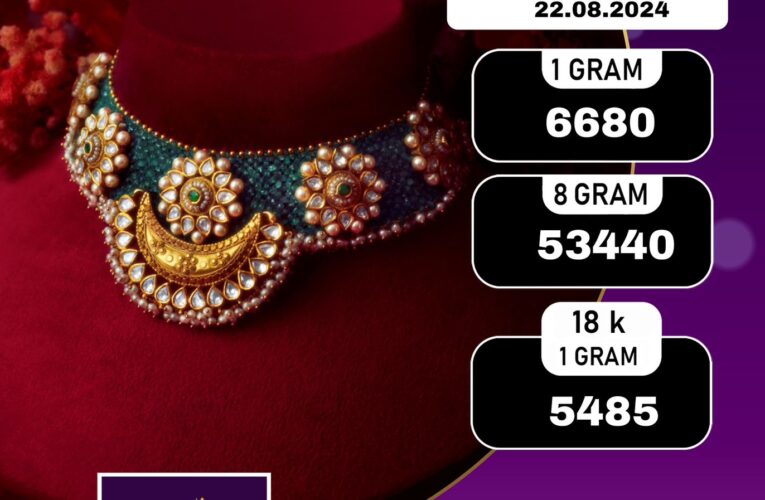 സഡന്‍ ബ്രേക്കിട്ട് സ്വര്‍ണവില; 53,500 രൂപയില്‍ ഒരു പവന്‍ താഴെ-53,440.