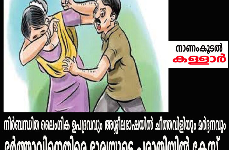 നിര്‍ബന്ധിത ലൈംഗിക ഉപദ്രവവും അശ്ലീലഭാഷയില്‍ ചീത്തവിളിയും മര്‍ദ്ദനവും ഭര്‍ത്താവിനെതിരെ കേസെടുത്തു
