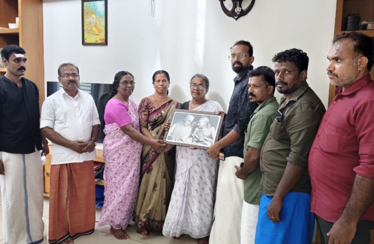 ഗാന്ധി-നെഹ്‌റു ഛായാചിത്ര ക്യാമ്പയിന്‍ തളിപ്പറമ്പ് മണ്ഡലം തല വിതരണോദ്ഘാടനം നടത്തി