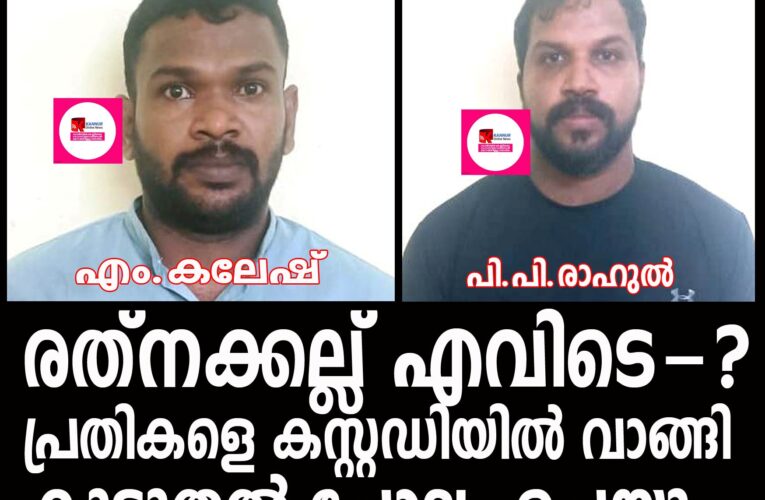 കോടികള്‍ വിലമതിക്കുന്ന രത്‌നക്കല്ല് തട്ടിയെടുത്ത രണ്ടുപേര്‍ അറസ്റ്റിലായി