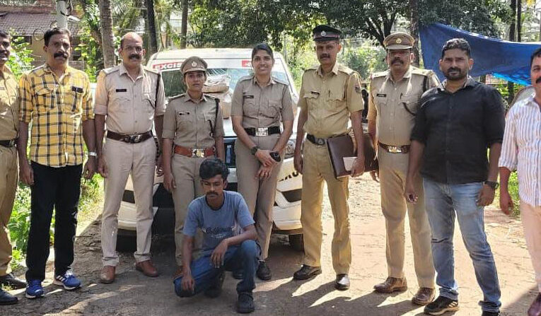 കണ്ണൂര്‍ കാടാച്ചിറയില്‍ വന്‍ കഞ്ചാവ് വേട്ട-11.380 കിലോ ഗ്രാം കഞ്ചാവുമായി ആസാം സ്വദേശി അറസ്റ്റില്‍