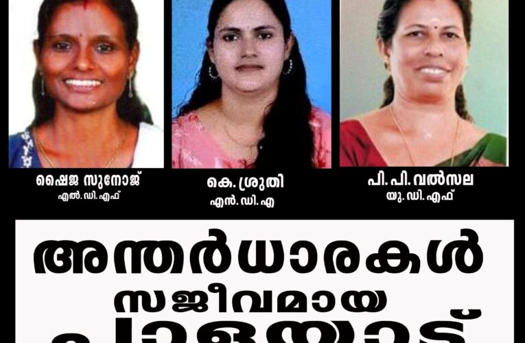 അന്തര്‍ധാരകളും കല്ലിങ്കീല്‍ ഇഫക്ടും സജീവം-പാളയാട് പ്രവചനാതീതം.
