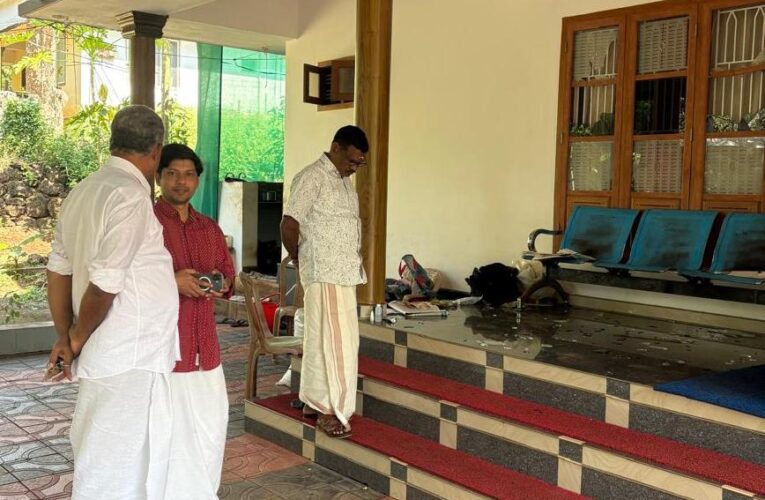 പാണപ്പുഴയില്‍ ബി.ജെ.പി പ്രവര്‍ത്തകന്റെ വീടിന് നേരെ ആക്രമം.