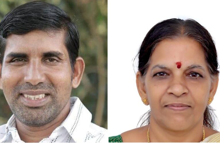 കുറുമാത്തൂര്‍ പഞ്ചായത്തില്‍ നൗഷാദും ശോഭനയും യു.ഡി.എഫ് സ്ഥാനാര്‍ത്ഥികള്‍