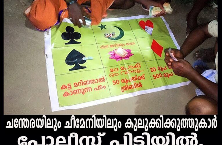 ചന്തേരയിലും ചീമേനിയിലും കുലുക്കിക്കുത്തുകാര്‍ പോലീസ് പിടിയില്‍.