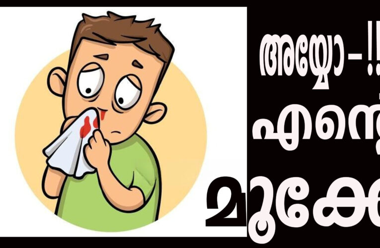 സ്റ്റീല്‍വളകൊണ്ട് മൂക്കിടിച്ച് തകര്‍ത്തതായി പരാതി.