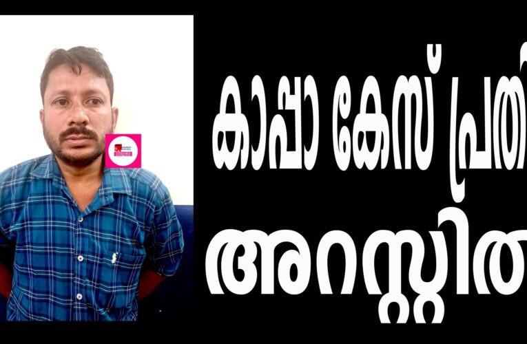 കാപ്പാ കേസില്‍ നാടുകടത്തിയ പ്രതി നാട്ടിലെത്തി, അറസ്റ്റിലായി