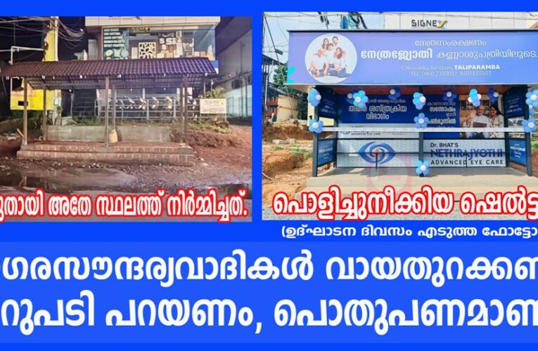 നഗരസൗന്ദര്യവാദികള്‍ വായതുറക്കണം മറുപടി പറയണം, പൊതുപണമാണ്