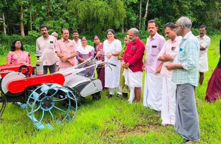 തളിപ്പറമ്പ് ബ്ലോക്ക് പഞ്ചായത്ത് പവര്‍ ടില്ലര്‍ വിതരണം ഉദ്ഘാടനം