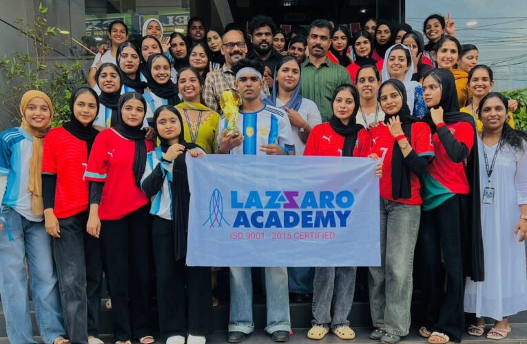 FIFA 2026 ഫാന്‍സ് ഷോ: ലസാറോ അക്കാദമിയില്‍ ഫുട്‌ബോള്‍ ആവേശം